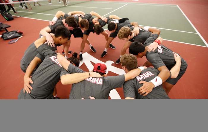Alabama men's tennis team 2019